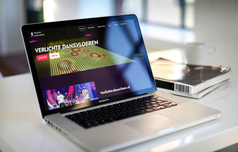 Verlichte Dansvloeren portfolio van Yeah Online Webdesigner Nederland