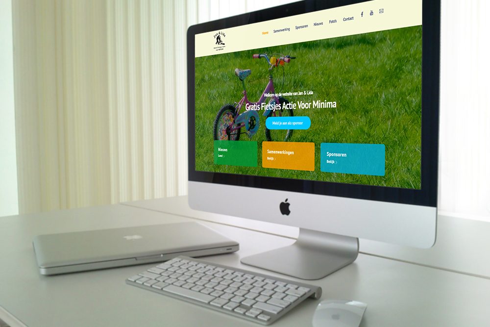 fietsjes voor minima website